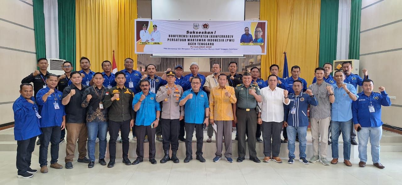 Terpilih Aklamasi, Sumardi Kembali Pimpin PWI Aceh Tenggara