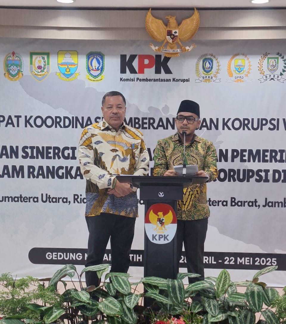 Hadiri Acara KPK RI, Ketua DPRK Berkomitmen Menolak Berbagai Bentuk Praktik Korupsi