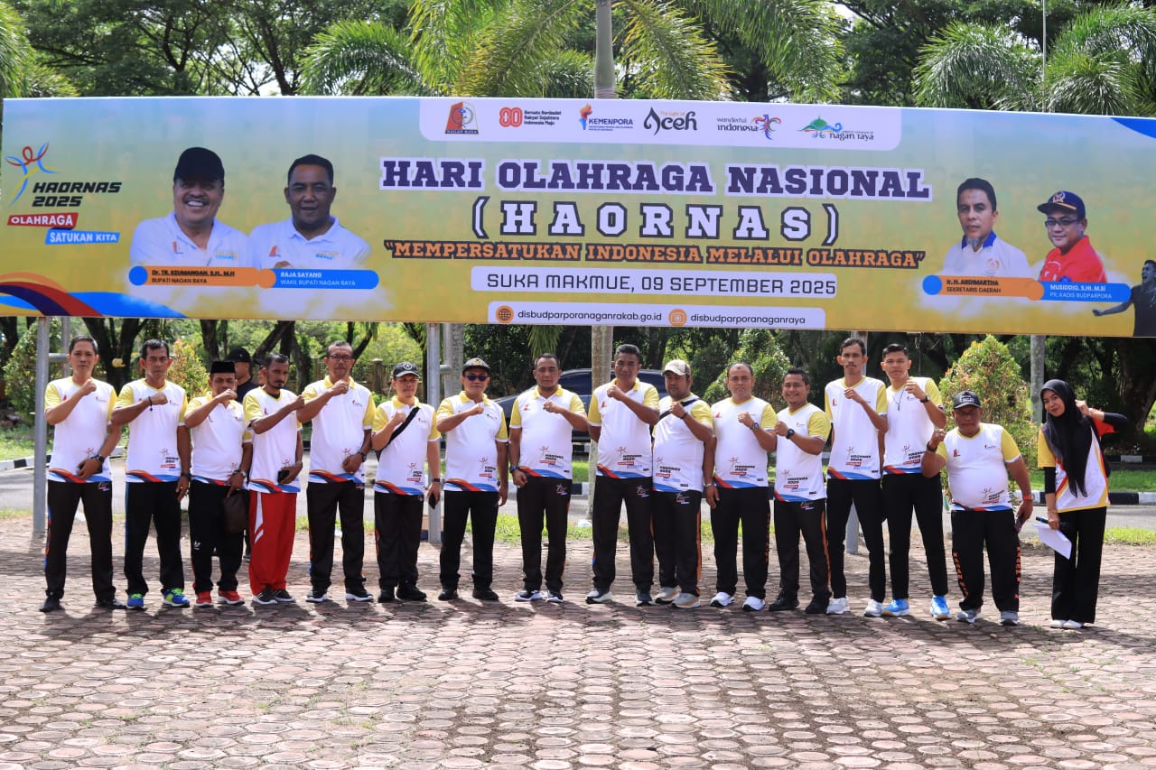 Pemkab Nagan Raya Gelar Upacara Peringatan Haornas ke-42 Tahun 2025 Pemkab Nagan Raya Gelar Upacara Peringatan Haornas ke-42 Tahun 2025