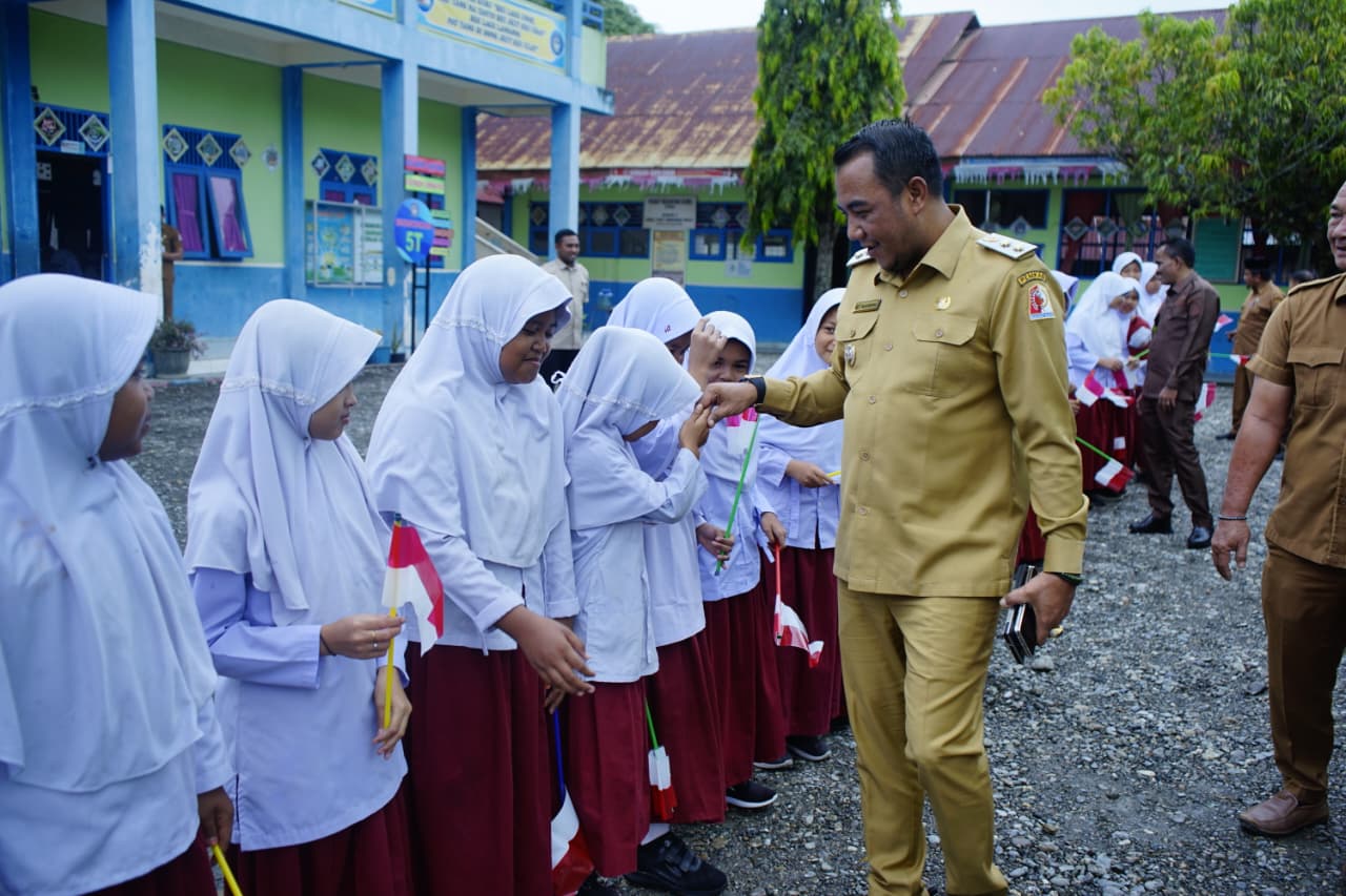 2.160 Siswa Ikuti ANBK di Nagan Raya, Wabup Raja Sayang Lakukan Peninjauan