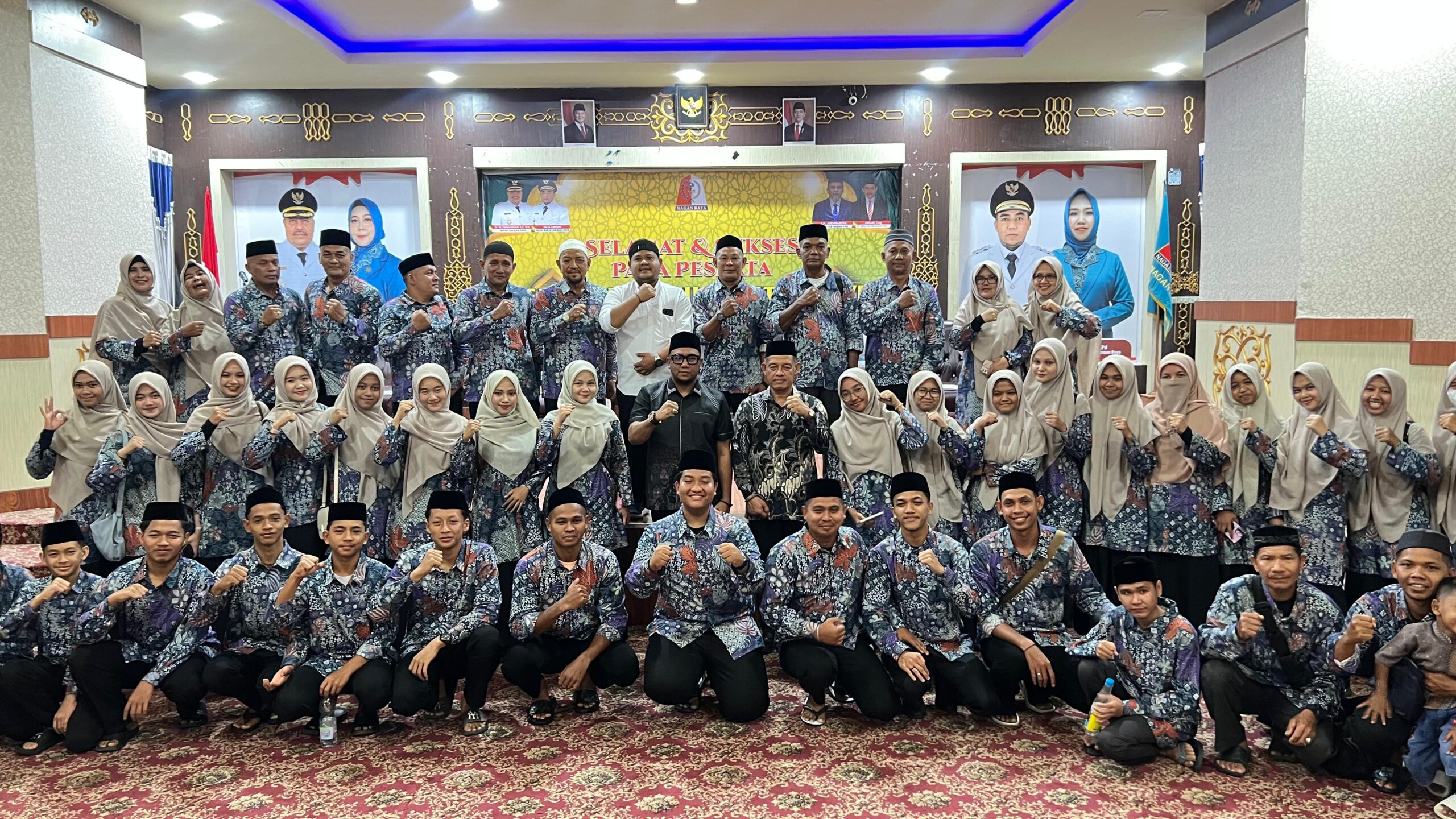 Wabup Nagan Raya Lepas 95 Kafilah MTQ ke-37 ke Pidie Jaya, Target Masuk Lima Besar