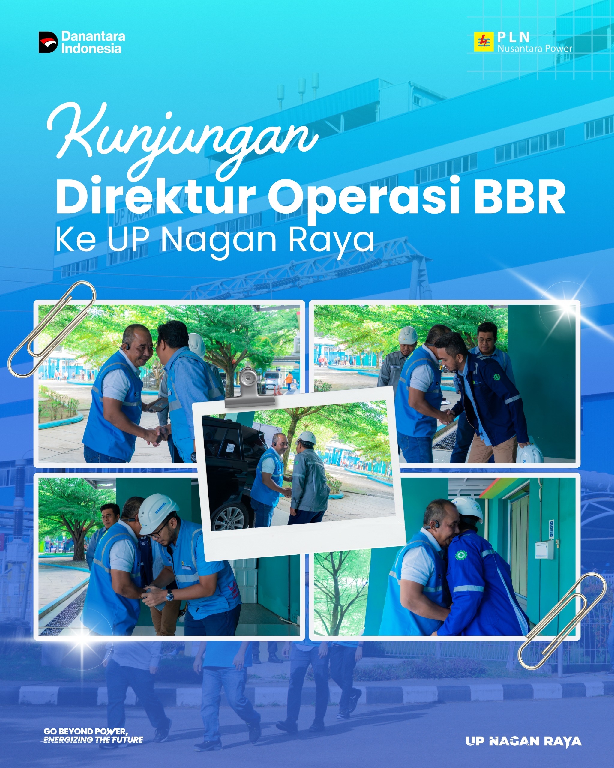 Direktur Operasi BBR Laksanakan Kunjungan Kerja ke PT PLN Nusantara Power UP Nagan Raya