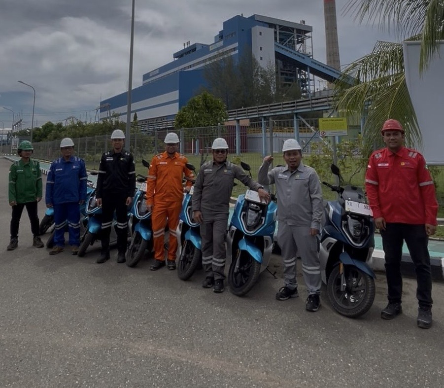 PT PLN Nusantara Power UP Nagan Raya Dukung Clean Up Energy Day Melalui Management Walkdown Menggunakan Kendaraan Listrik