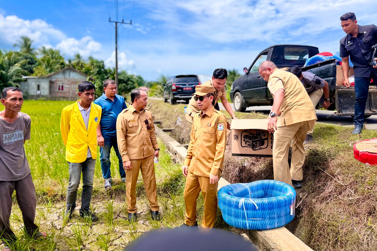 Hadapi Musim Kemarau, Pemkab Siapkan 200 Pompa Air untuk Petani Padi