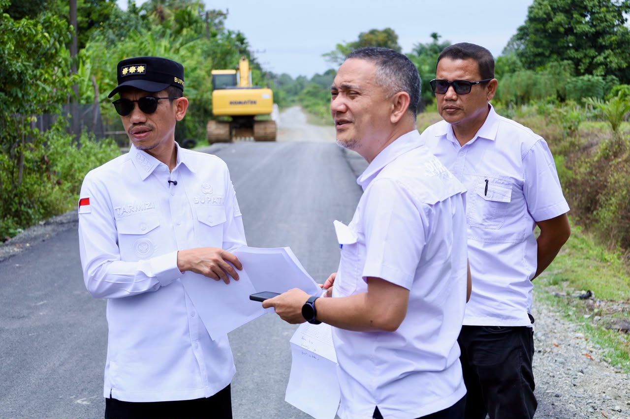Bupati Aceh Barat Pantau Progres Infrastruktur di Kaway XVI dan Pante Ceureumen